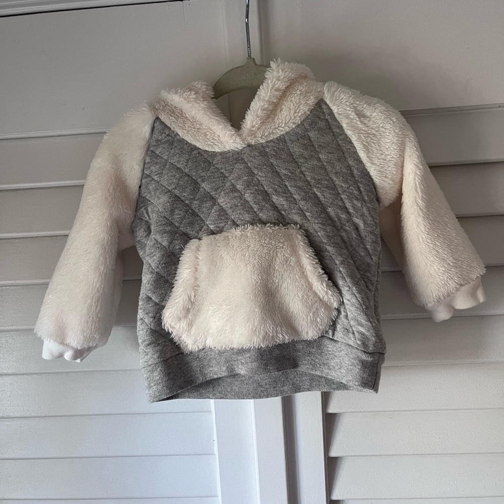 Baby gap sherpa hoodie.
